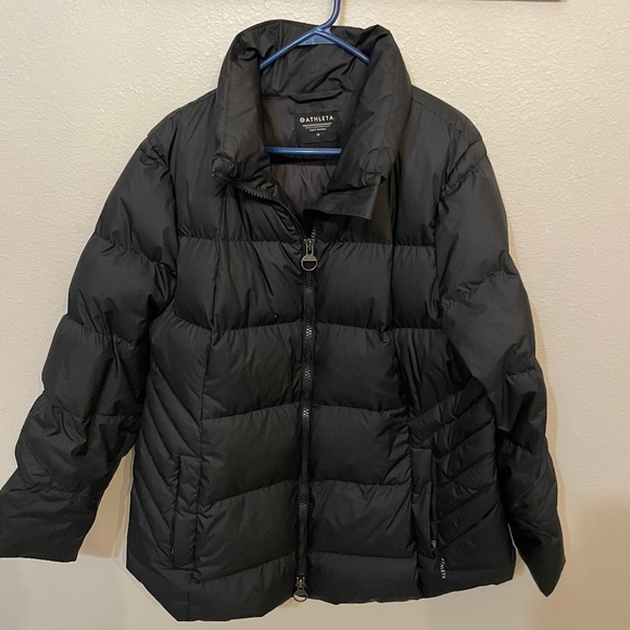 Athleta Jackets & Blazers - Athleta Black Puffer Jacket